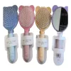A set of colorful bear ear-shaped combs with a sweet and cute girlish style for portable grooming tools Item Picture